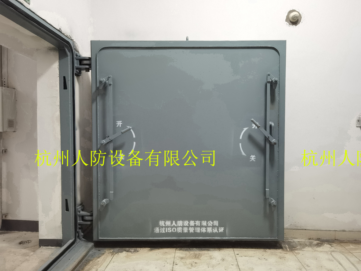 鋼結(jié)構(gòu)活門檻單扇防護密閉門 